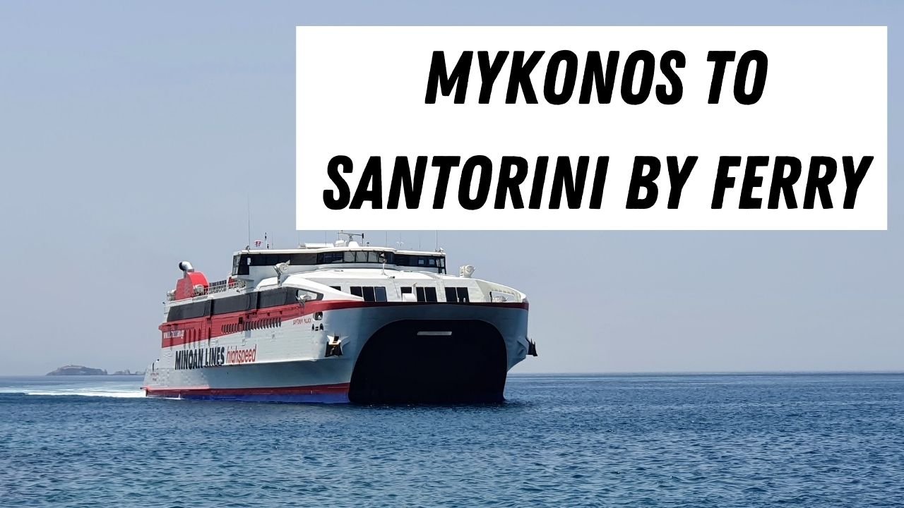Day 05: Proceed from Mykonos Island to Santorini Island