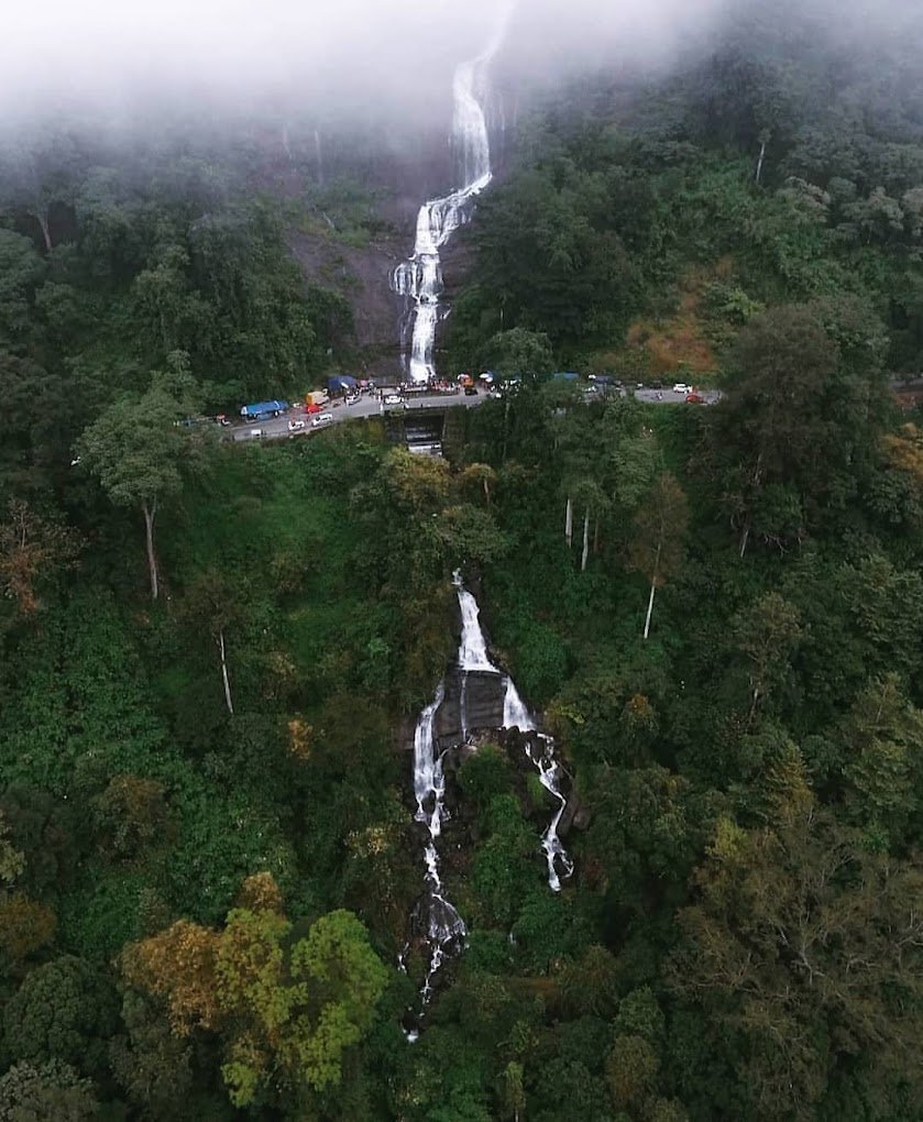 Cheeyappara waterfalls, Munnar